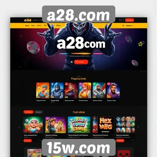 Design moderno do a28.com melhora experiência de jogo